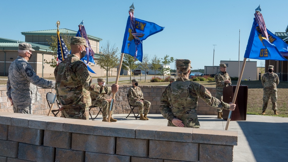 102nd Intelligence Wing holds a trifecta of unit leadership changes