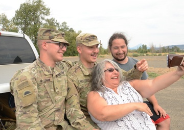 Oregon Soldiers return home to Southern Oregon