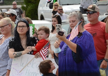 Oregon Soldiers return home to Southern Oregon