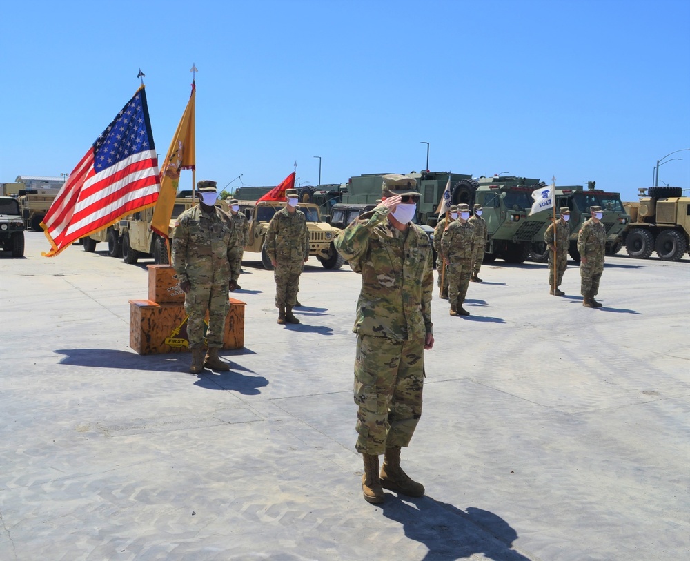 Lt. Col. Gray assumes command of the 419th CSSB