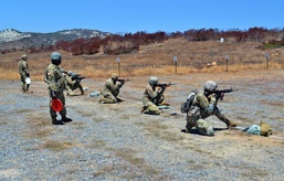 The 311th ESC goes to the range during AT