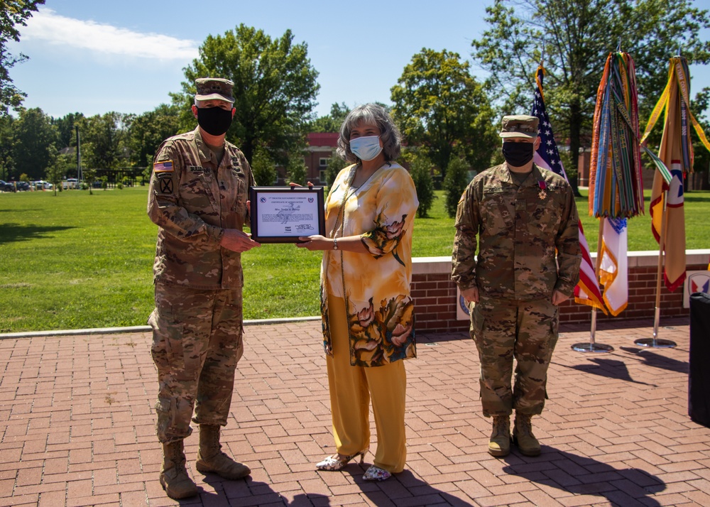 Chief Warrant Officer 5 Dewey Retirement Ceremony