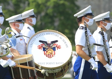Class of 2024 officially integrates with Corps at A-Day