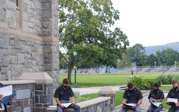 Cadets return to class with COVID-19 changes in place
