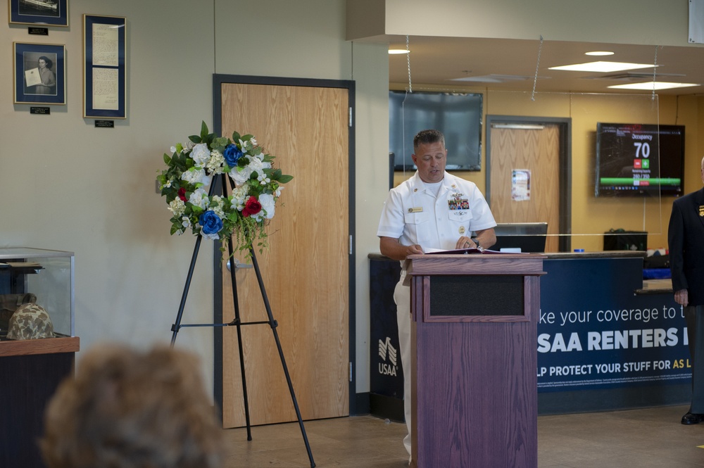 Student Activity Center Dedicated to HN John E. Kilmer