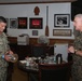 Lt. Gen. Brian Beaudreault welcomes Vice Adm. Andrew Lewis, Commander of 2nd Fleet