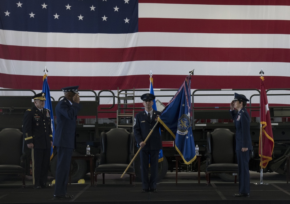 AMC welcomes new commander during ceremony