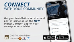 Digital Garrison connects users to vital post information