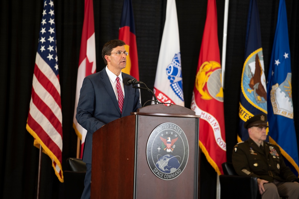 USSPACECOM Change of Command