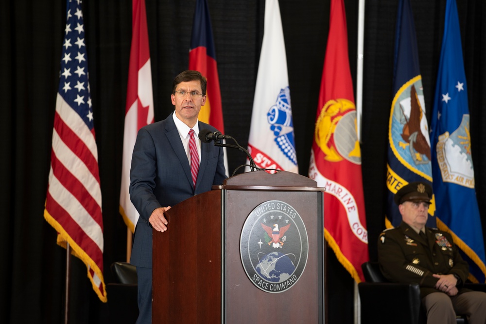 USSPACECOM Change of Command