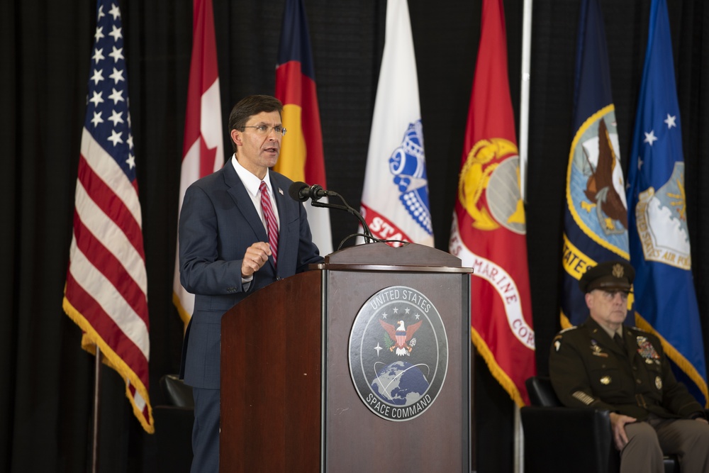 USSPACECOM Change of Command