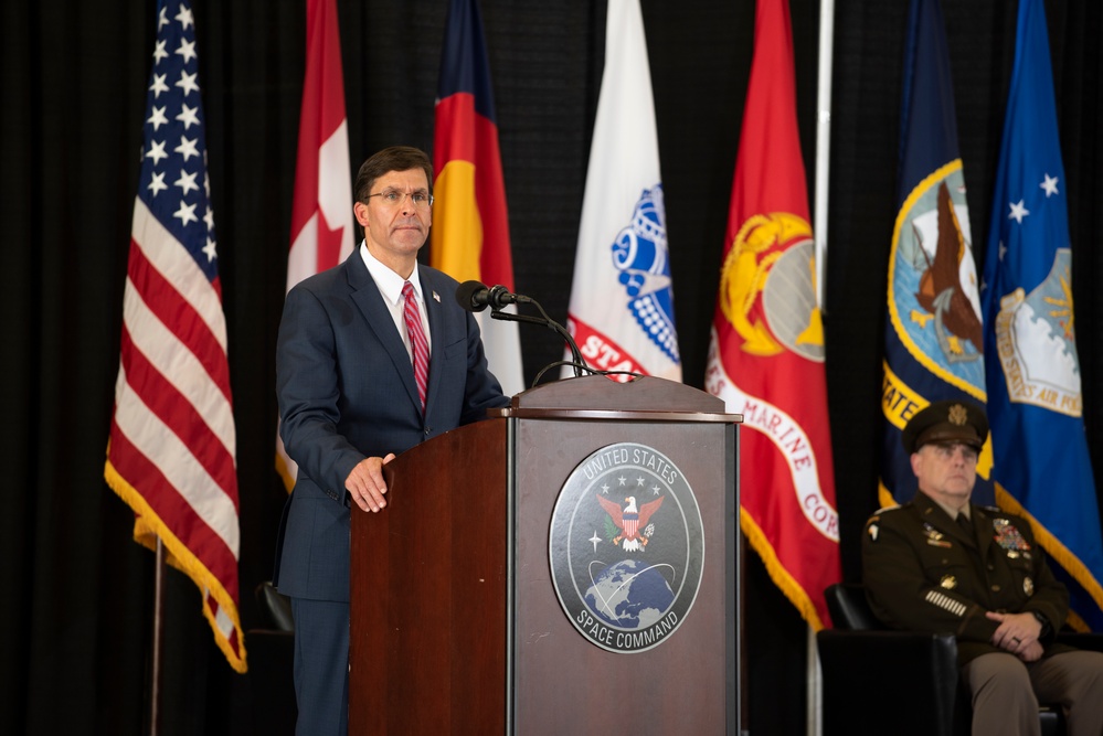 USSPACECOM Change of Command