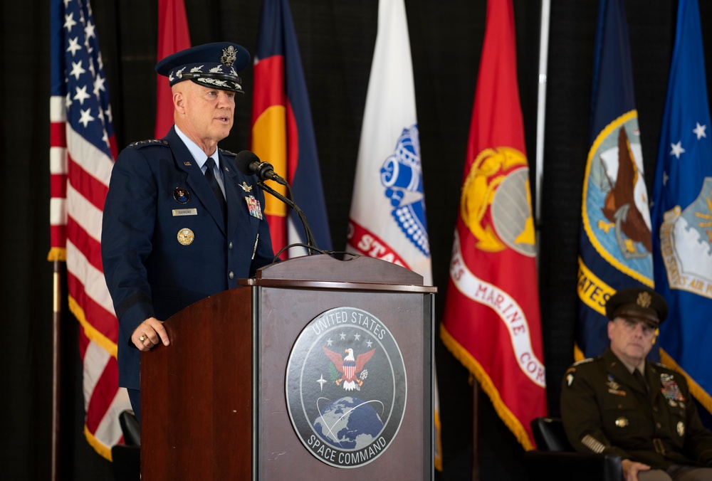 USSPACECOM Change of Command
