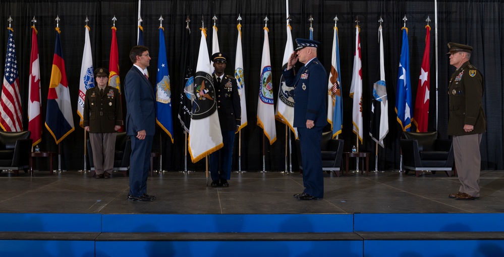 USSPACECOM Change of Command