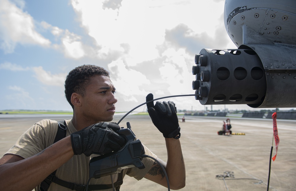 25th FS warthogs fly on Guam