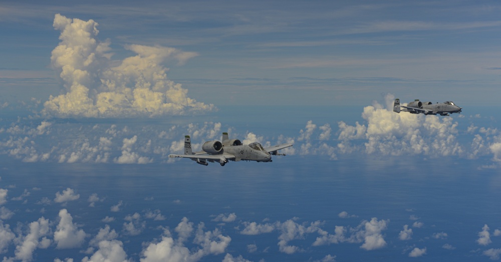 25th FS warthogs fly on Guam