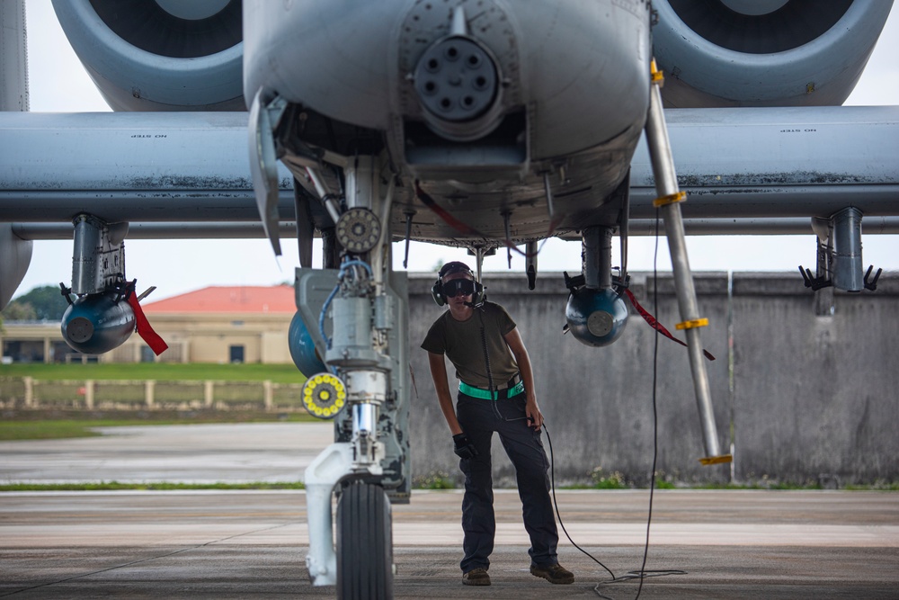 25th FS warthogs fly on Guam