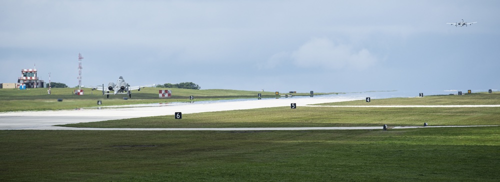 25th FS warthogs fly on Guam