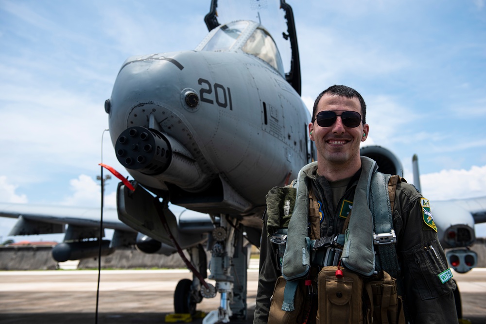 25th FS warthogs fly on Guam