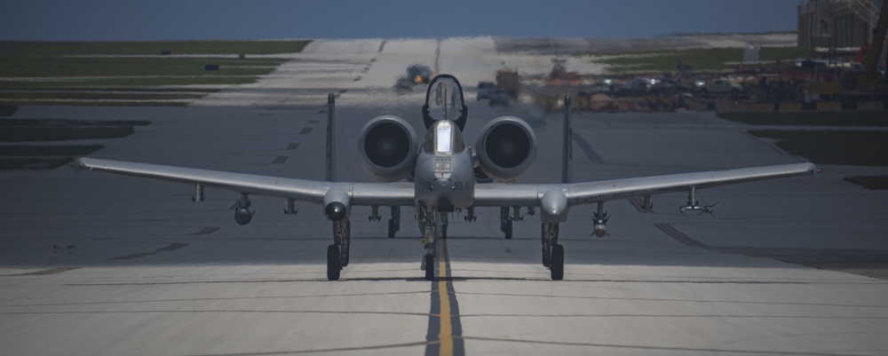 25th FS warthogs fly on Guam