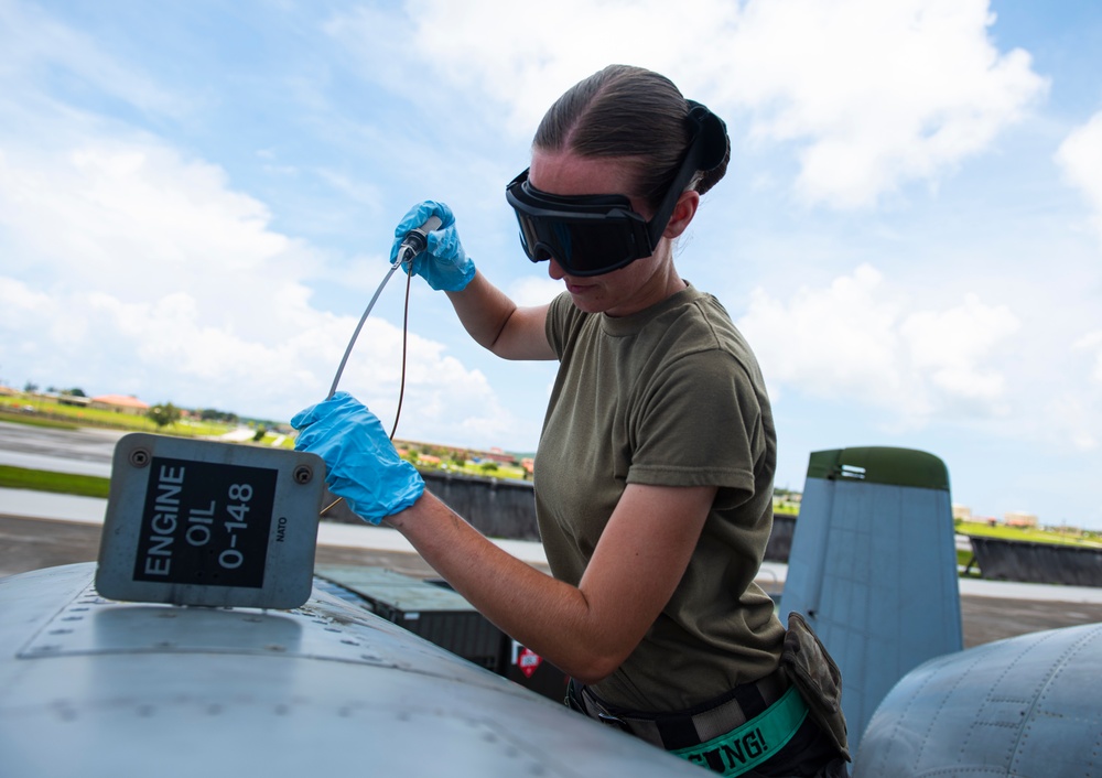 25th FS warthogs fly on Guam