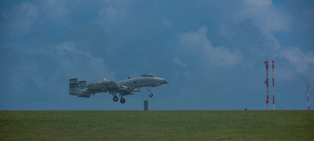 25th FS warthogs fly on Guam