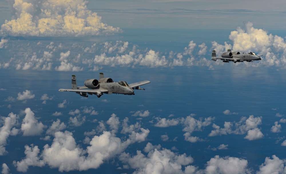 25th FS warthogs fly on Guam