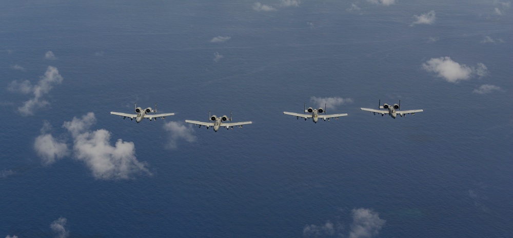 25th FS warthogs fly on Guam