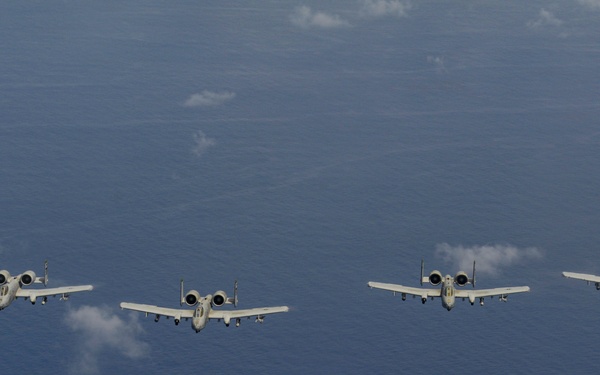 25th FS warthogs fly on Guam