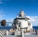 HMAS Arunta conducts a gunnery training on Ex RIMPAC20