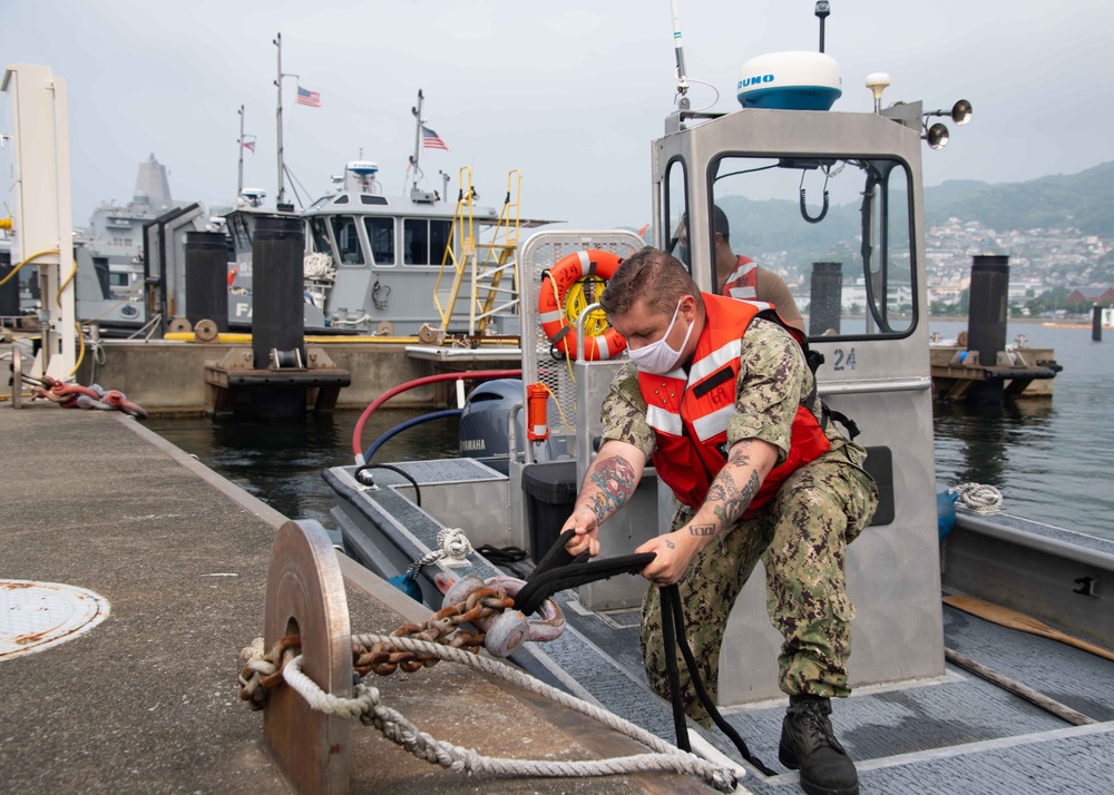 Port Ops Boat Movement on CFAS