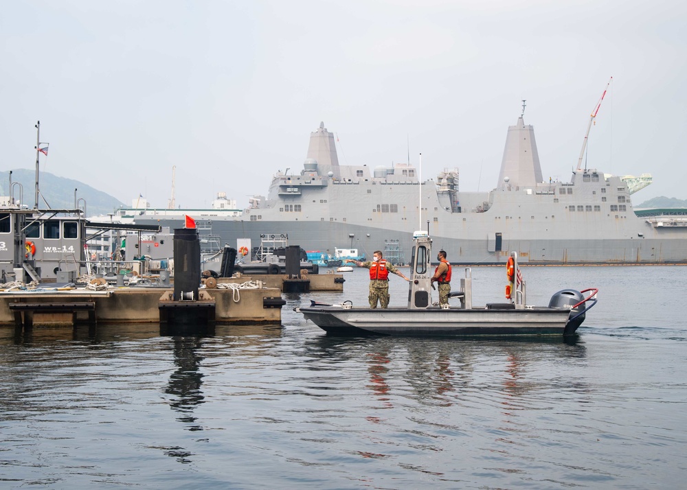 Port Ops Boat Movement on CFAS