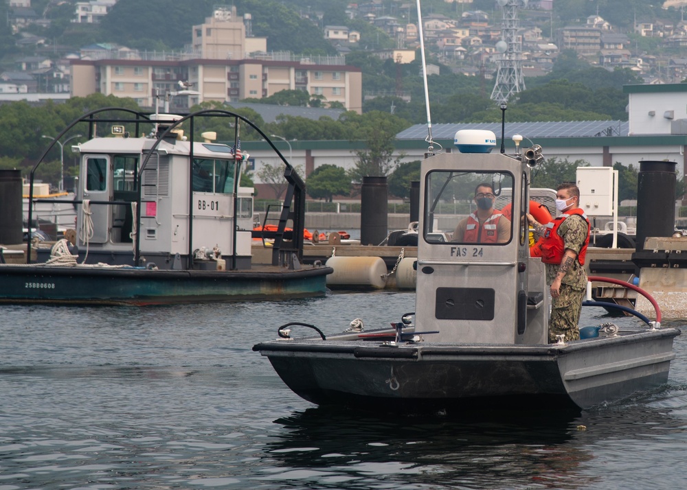 Port Ops Boat Movement on CFAS