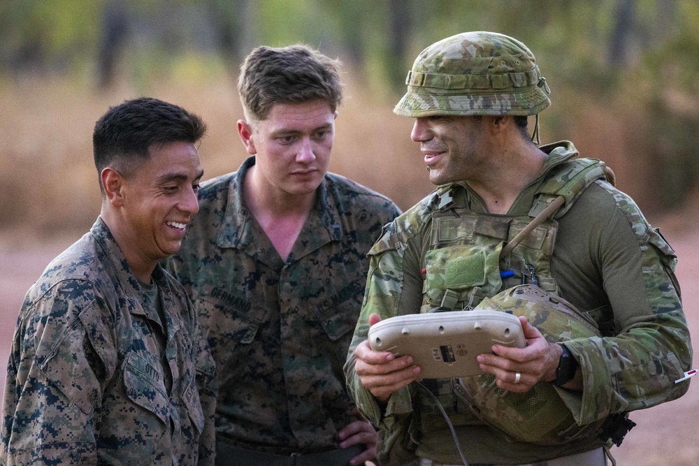 Marines support Australian Army with recon drones