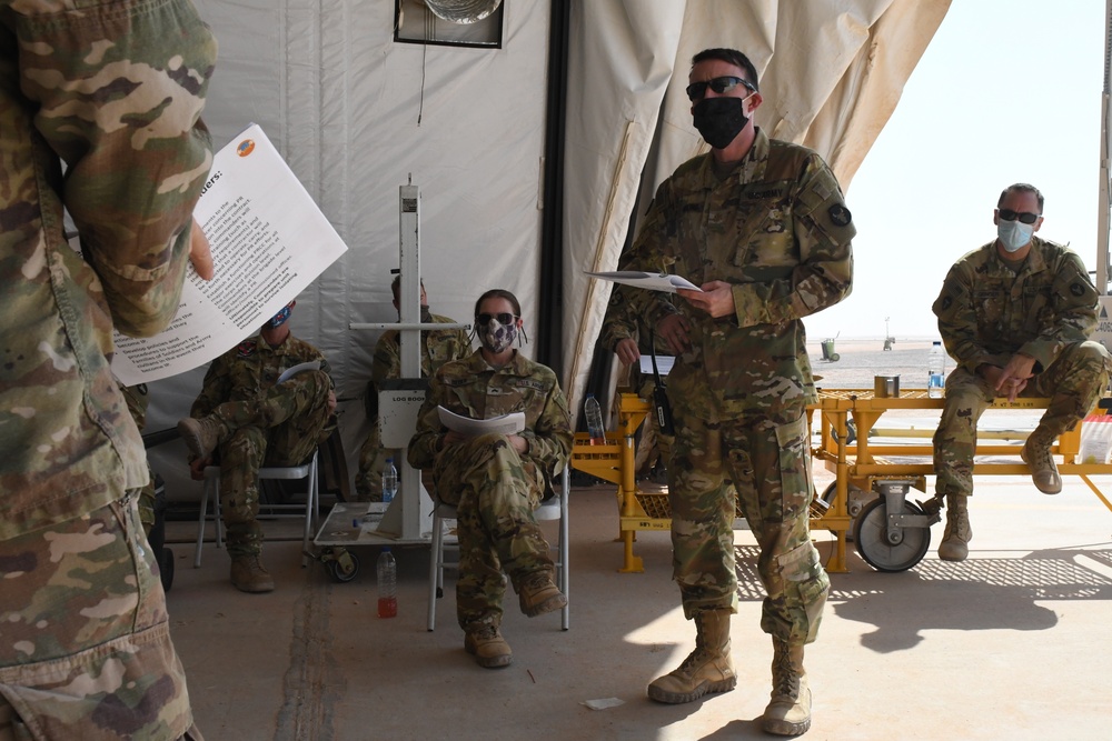 Spartan Flight Crews in KSA Receive Updated Personnel Recovery Training
