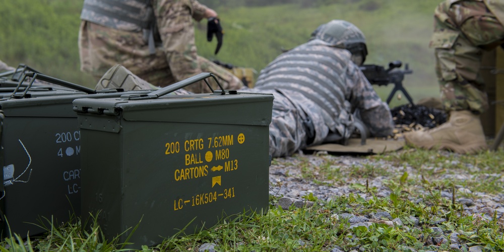 M240 Bravo shooting