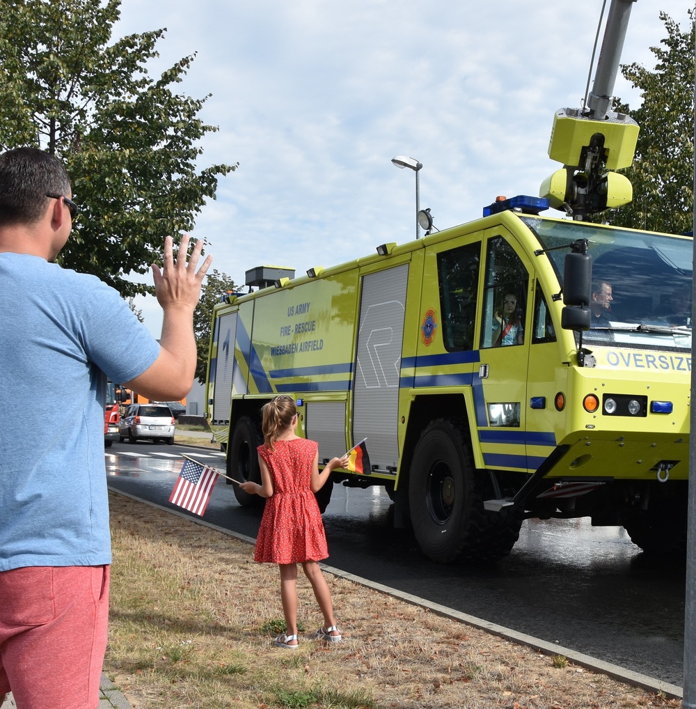 USAG Wiesbaden DES hosts First Responders Day parade