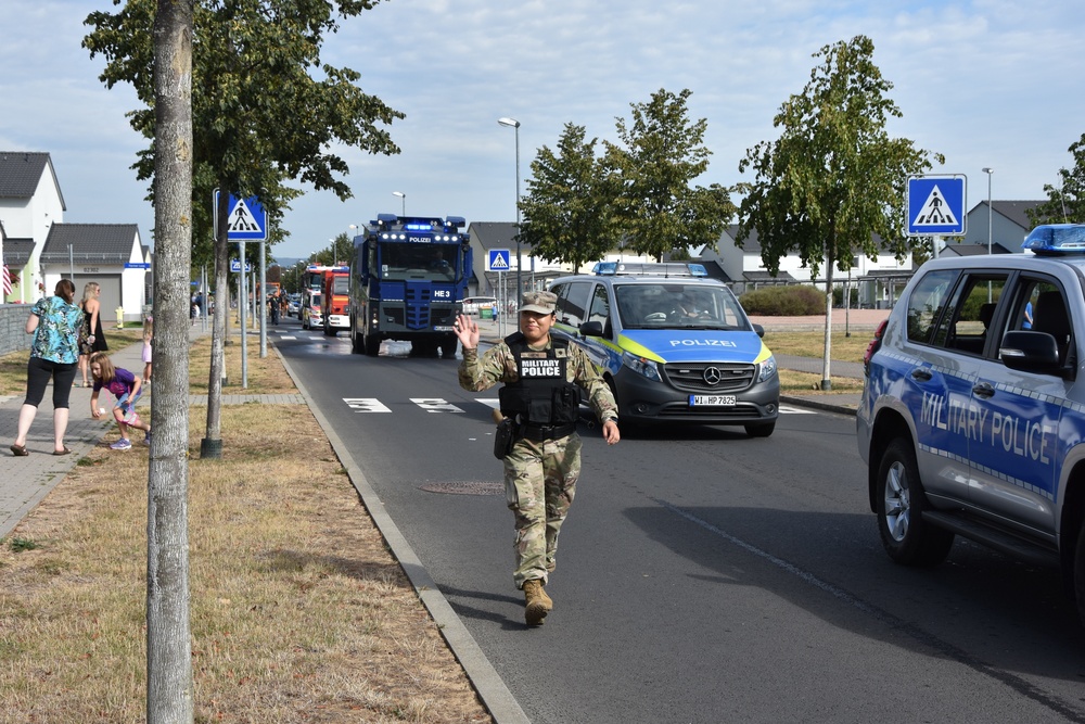 USAG Wiesbaden DES hosts First Responders Day parade