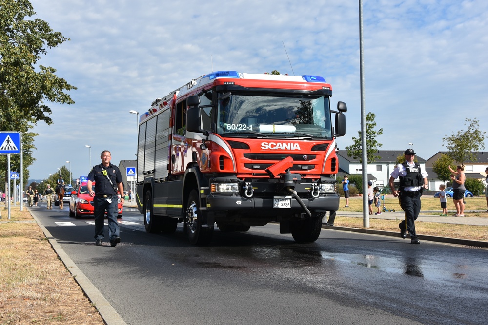 USAG Wiesbaden DES hosts First Responders Day parade