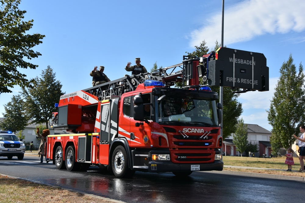 USAG Wiesbaden DES hosts First Responders Day parade