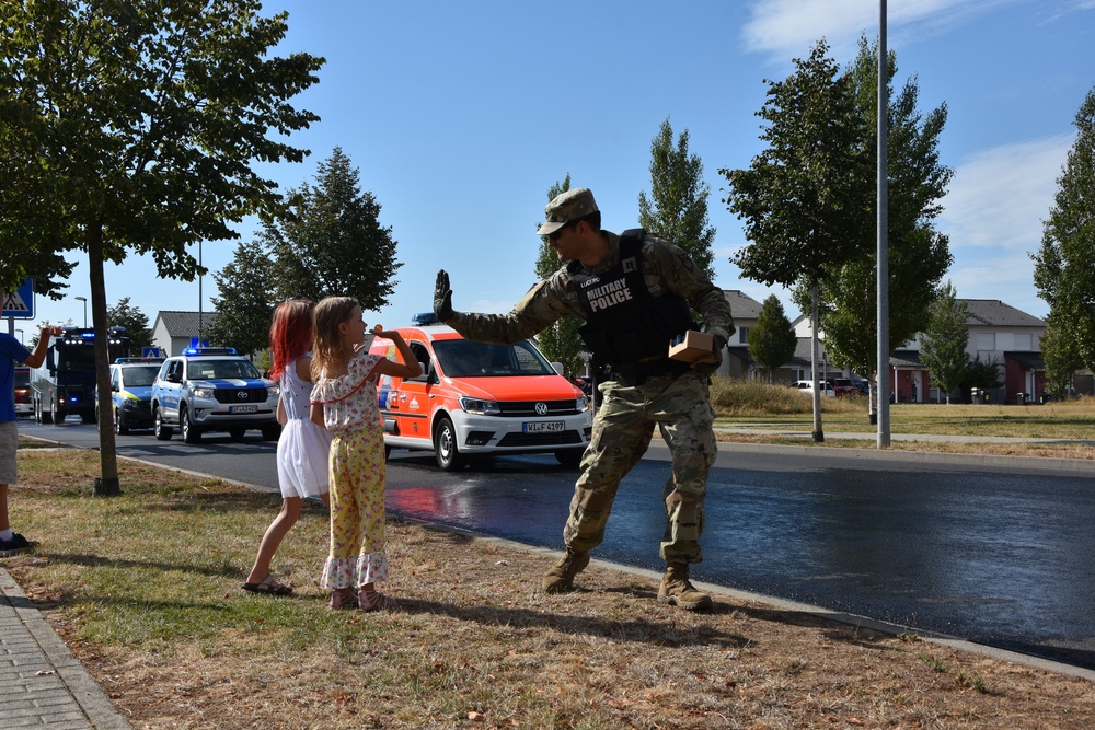 USAG Wiesbaden DES hosts First Responders Day parade