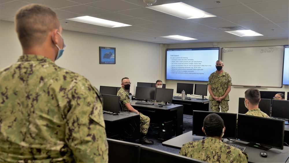 NETC Visits CIWT and IWTC Corry Station