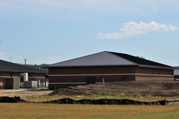 Work on five new battle simulations buildings continues in 200 block at Fort McCoy