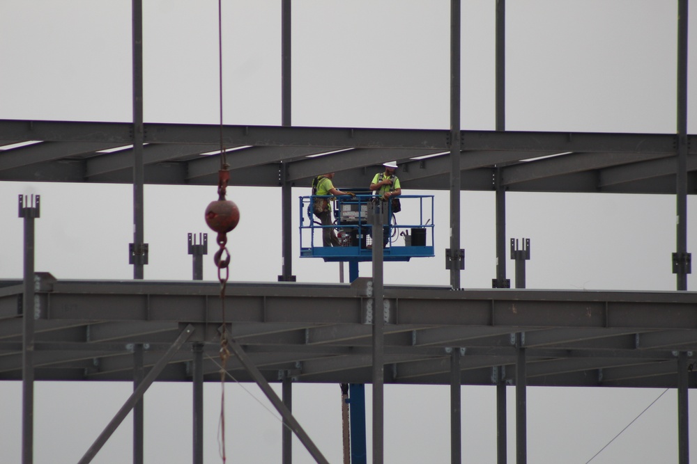 Army Corps of Engineers-led project to build new barracks continues at Fort McCoy