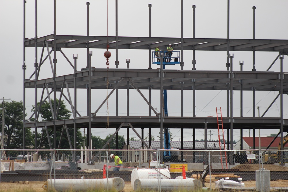 Army Corps of Engineers-led project to build new barracks continues at Fort McCoy