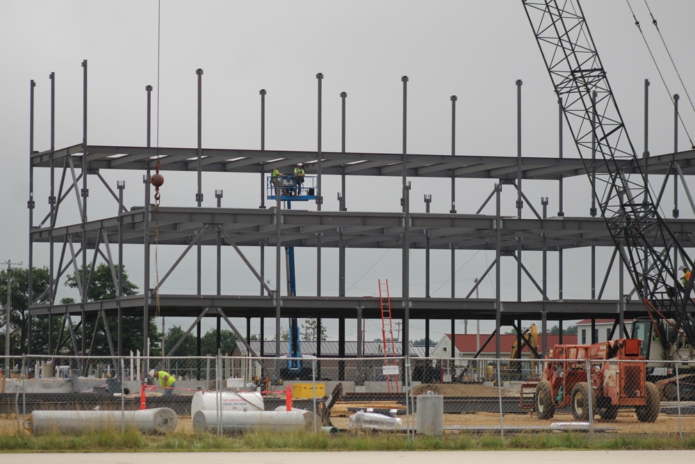 Army Corps of Engineers-led project to build new barracks continues at Fort McCoy