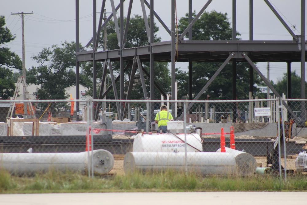 Army Corps of Engineers-led projecct to build new barracks continues at Fort McCoy