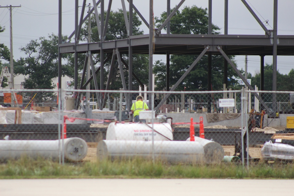 Army Corps of Engineers-led projecct to build new barracks continues at Fort McCoy