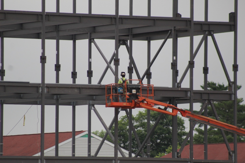 Army Corps of Engineers-led projecct to build new barracks continues at Fort McCoy