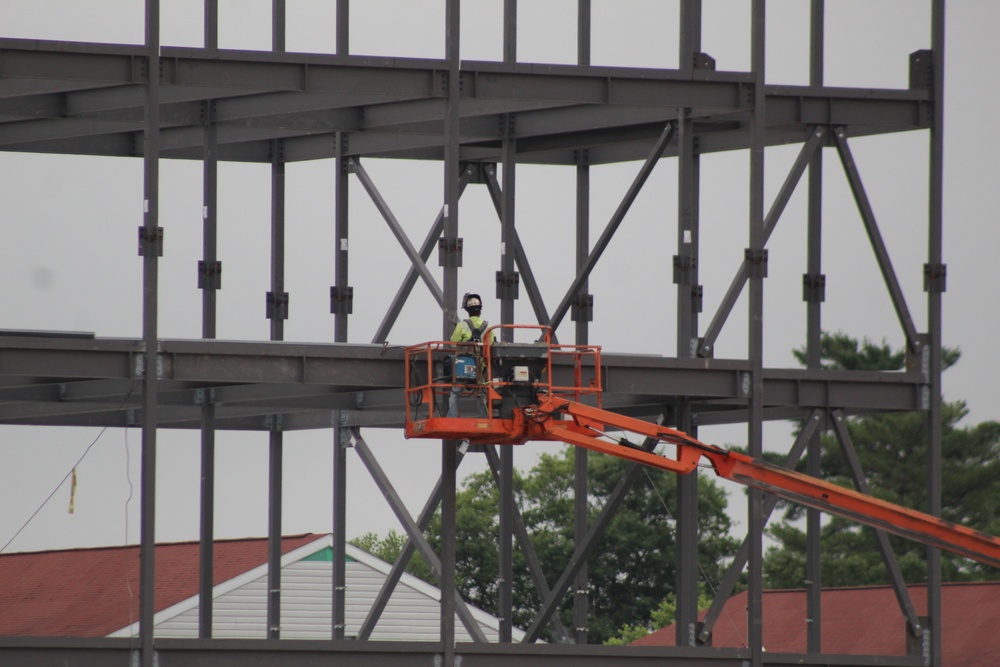 Army Corps of Engineers-led projecct to build new barracks continues at Fort McCoy